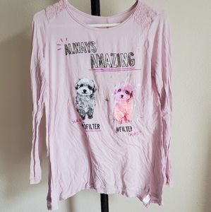 Justice long sleeve top